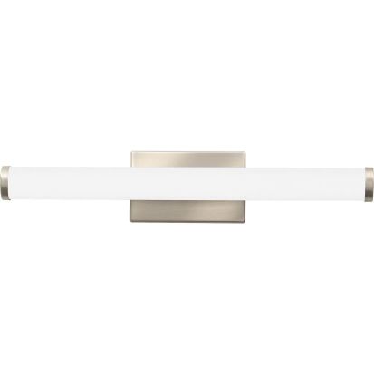 Lithonia Lighting FMVCCL 24IN MVOLT 30K 90CRI BN M6 Bracket Contemporary Cylinder Decorative Round Vanity Light
